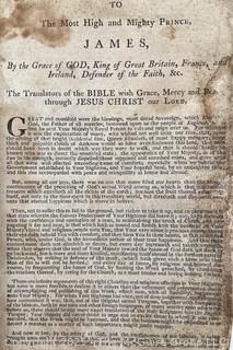 Leather Bound King James Bible ????