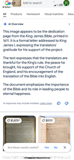 Leather Bound King James Bible ????