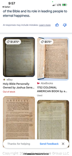 Leather Bound King James Bible ????