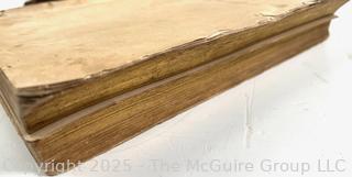 Roughing It by Mark Twain (Samuel Clemens) 1879 Edition, Missing Cover.
