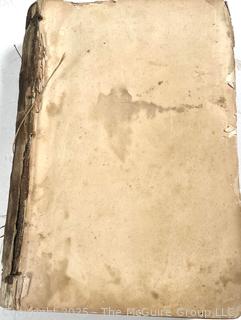 Roughing It by Mark Twain (Samuel Clemens) 1879 Edition, Missing Cover.
