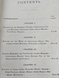 1884 "How the Farm Pays", HC Book by W Crozier & P Henderson Pub USA (Illustrated)