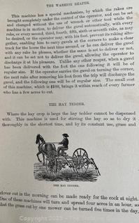 1884 "How the Farm Pays", HC Book by W Crozier & P Henderson Pub USA (Illustrated)