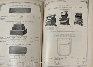 Simmon's Hardware Catalog of Tools, Light Machinery and Supplies