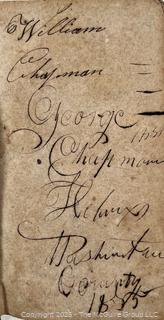 Introduction to the English Reader by Lindley Murray. Printed and Published by Luther Pratt. Leather Spine 