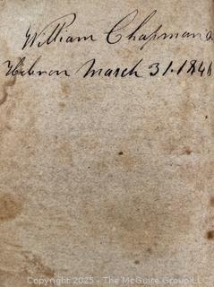 Introduction to the English Reader by Lindley Murray. Printed and Published by Luther Pratt. Leather Spine 