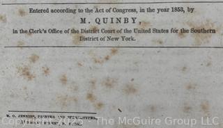 1853 Mysteries of Beekeeping Explained: A Guide... by Quimby, Moses HB