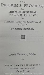 Five HB Books Including The Pilgrim's Progress by Paul Bunyan 1899