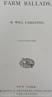 Five HB Books Including The Pilgrim's Progress by Paul Bunyan 1899