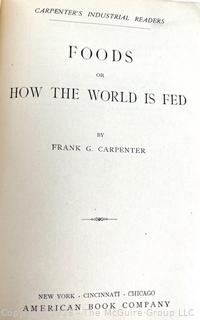 Grouping of Books and Pamphlets on the Subject of Food and Agriculture. Some Illustrated