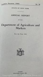 Grouping of Books and Pamphlets on the Subject of Food and Agriculture. Some Illustrated