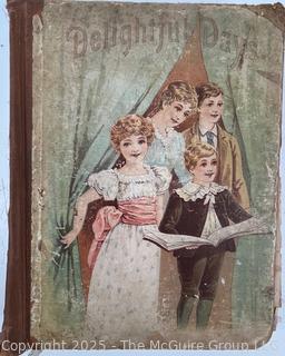 Delightful Days Copyright 1892 by D. Lothrop Company. Cover Detached From Binding. 