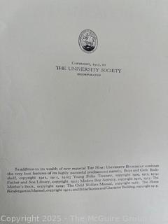 Four(4) Antique Children's Books Including the Pitter Patter Book