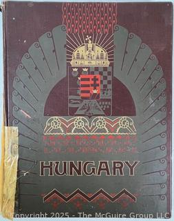 Wiener Werkstatte Hungary 1910 Budapest Erdelyi Railroad Book Illustrated Albert Kain