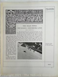 Wiener Werkstatte Hungary 1910 Budapest Erdelyi Railroad Book Illustrated Albert Kain
