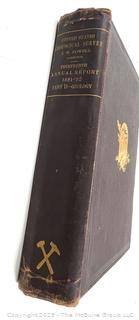 Thirteenth Annual Report of the US Geological Survey 1891-92 Part 2 Geology by J W POWELL