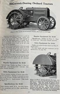 1926 McCormick Deering International Harvester HB General Farm Catalog No.27