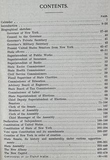 1906 The New York Red Book: An Illustrated Legislative Manual State Government
