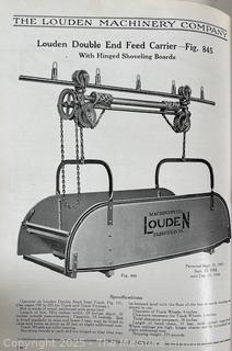 Two Catalogs: 1919 The Jamesway No. 27 How to Build and Equip a Practical up to date Dairy Barn, and 1930 The Louden Machinery Company, Fairfield Iowa. 1930