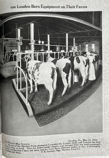 Two Catalogs: 1919 The Jamesway No. 27 How to Build and Equip a Practical up to date Dairy Barn, and 1930 The Louden Machinery Company, Fairfield Iowa. 1930