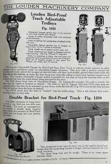 Two Catalogs: 1919 The Jamesway No. 27 How to Build and Equip a Practical up to date Dairy Barn, and 1930 The Louden Machinery Company, Fairfield Iowa. 1930
