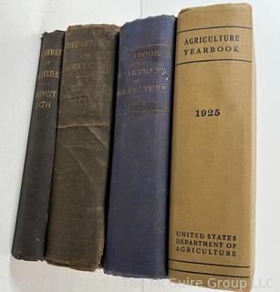 Four (4) USDA Yearbooks 1881, 1876, 1901 & 1925