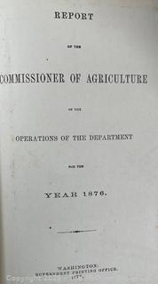 Four (4) USDA Yearbooks 1881, 1876, 1901 & 1925