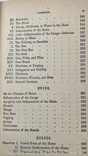 HB Book Titled Farmers Stock Breeders Guide by Joseph Townley 122 Nassau St NY