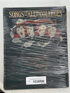 Songs of All the Colleges 1900 Hinds & Noble David B Chamberlain/Karl Harrington
