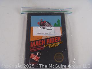 Nintendo Game Cartridge - MACH RIDER