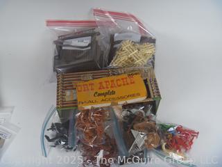 Vintage toys: Fort Apache playset and figures