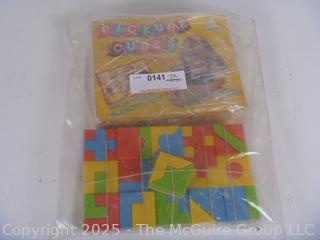 Vintage Toys: Two Children's Puzzle Sets