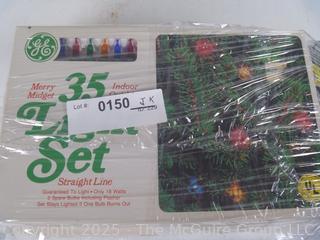 Three (3) Sets of Christmas Tree Lights