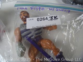 Vintage Toys: Masters of the Universe (MOTU): FISTO Action Figure and Weapons