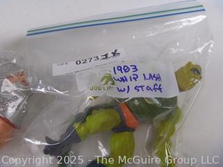 Vintage toys: Masters of the Universe (MOTU): WHIP LASH action figure and weapons