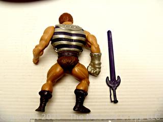 Vintage Toys: Masters of the Universe (MOTU): FISTO Action Figure and Weapons