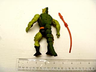 Vintage toys: Masters of the Universe (MOTU): WHIP LASH action figure and weapons