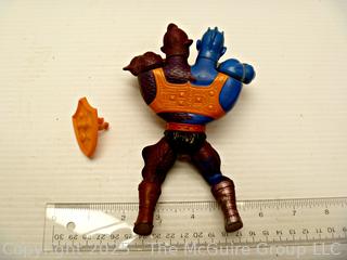 Vintage Toys: Masters of the Universe (MOTU): TWO BAD Action Figure and Weapons