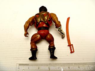 Vintage Toys: Masters of the Universe (MOTU): JITSU Action Figure and Weapons
