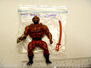 Vintage Toys: Masters of the Universe (MOTU): JITSU Action Figure and Weapons
