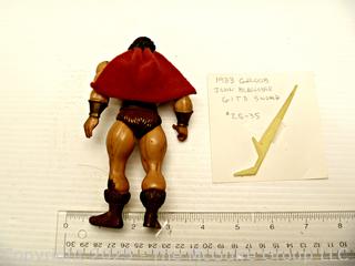 Vintage Toys: JOHN BLACKSTAR Action Figure and Weapons