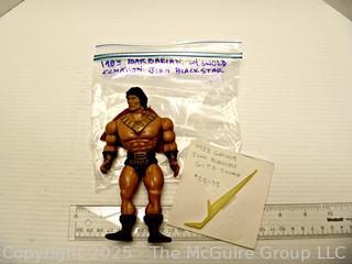 Vintage Toys: JOHN BLACKSTAR Action Figure and Weapons