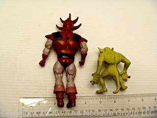 Vintage Toys: Blackstar OVERLORD and MINION Action Figures