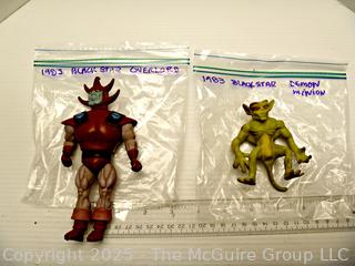 Vintage Toys: Blackstar OVERLORD and MINION Action Figures