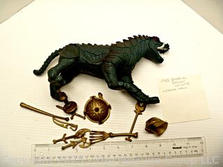 Vintage Toys: Imperial Dragon Knights Action Figure and Weapons