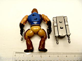 Vintage Toys: Masters of the Universe (MOTU): RIO BLAST Action Figure and Weapons