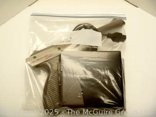 Nintendo Shooter and Two (2) Software Cartridges