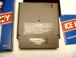 Nintendo Game Cartridges-Ice Hockey & Skate or Die
