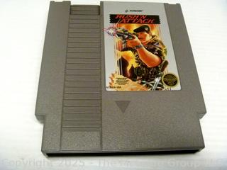 Vintage toy: Nintendo game cartridges: TRACK & FIELD & RUSH'N ATTACK