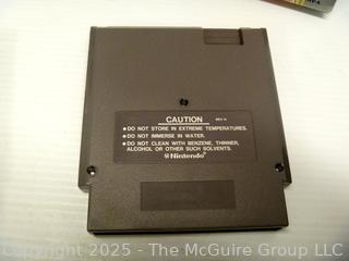 Vintage toy: Nintendo game cartridges: TRACK & FIELD & RUSH'N ATTACK